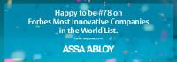 Innovation zahlt sich aus: ASSA ABLOY erneut auf der Forbes Liste
