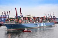 MOL TRIUMPH pünktlich und sicher in Hamburg angekommen