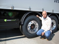 Leichtbau-Experte BERGER bestätigt Vorteile des neuen Trailerreifens Goodyear Marathon LHT II