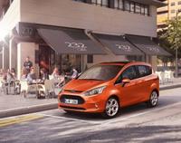 Weltpremiere in Genf: Ford-Chef Alan Mulally wird die Serienversion des neuen Ford B-MAX vorstellen