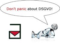 Don’t panic about DSGVO!