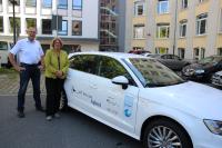 Regionsdezernenten sind im Hybrid-Wagen unterwegs