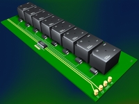 First Components bietet Ansteuerung von Relaisgruppen über serielle Datenleitung mittels IC von Macroblock