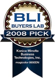 "Pick of the Year 2008" Auszeichnung für den magicolor 8650DN