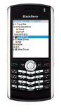 Mit dem Content Beamer for BlackBerry kann der Laptop zu Hause bleiben