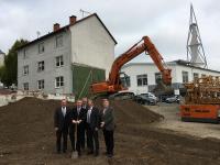 Spatenstich am Polymer Training Centre (PTC) in Lüdenscheid