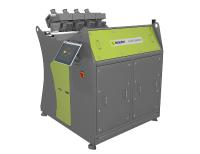 PET-Flake-Sortieranlage komplett aus Sesotec Hand