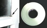 Textiles Fensterband sagt Schimmel den Kampf an