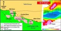 Maple Gold begins fall discovery exploration program; initial drilling to test northeast IP target
