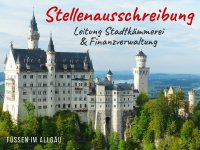 Neue Leitung Stadtkämmerei und Finanzverwaltung in Bayern gesucht