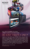 Alle Innovationen von Sony vereint in ihrer schönsten Form: Die Sony Tablets S und P