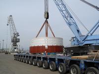 Schwergewichte im Hafen Lovosice