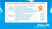 Erneute Preissenkung bei blau.de für Mobiltelefonate im EU-Ausland