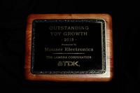 Mouser Electronics Honored with Top Growth Award from TDK-Lambda