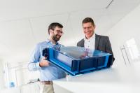 Wirtschaftliche E-Mobilität: thyssenkrupp stellt auf der Blechexpo 2017 ein gewichts- und kostenoptimiertes Batteriegehäuse zum Schutz der Fahrzeugbatterie vor