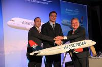 Etihad Airways und die Serbische Regierung verkünden strategische Partnerschaft und sichern somit die Zukunft der Nationalen Fluggesellschaft Serbiens