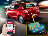 Swift your Message - Suzuki bringt weltweit erstes Auto mit digitaler Heckscheibe auf den Markt