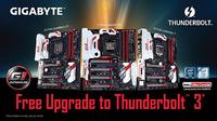 GIGABYTE: Erweiterung der GIGABYTE Mainboards mit Intel® Thunderbolt™ 3-Support!