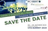 Themenschwerpunkt “Governance-Risk-Compliance für den Mittelstand” auf dem CFO-Summit 2019