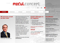 Website Relaunch von modulconcept