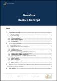 Backup-Konzept und IT-Notfallhandbuch