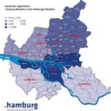 Die meisten .hamburg-Domains kommen aus Hamburg-Mitte