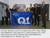 Ford verleiht Qualitätspreis „Q1 Award“ an FFT EDAG