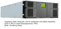 LTO-4 HH für Tandberg Datas StorageLibraries verfügbar