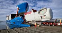 Siemens Wind Power presents first customized turbine transport vessel in Esbjerg