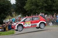 Herzschlagfinale: Wiegand erobert Platz zwei beim ŠKODA ERC-Heimspiel