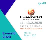 gridX auf der E-world 2020 - Neues Jahrzehnt, neue Herausforderungen für Kunden