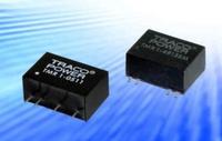 Geregelte 1 Watt DC/DC-Konverter mit Kurzschlußschutz