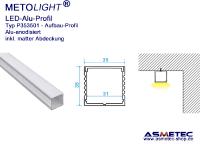 METOLIGHT LED Alu Profile - Zur optischen Gestaltung von Geschäftsräumen und das eigene Zuhause