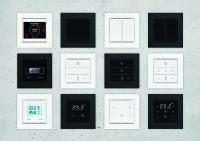 Cala series: Smart room controllers and push-buttons
