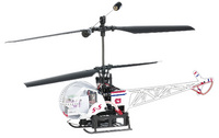 Voll flugfaehiger Miniatur-Hubschrauber "Rescue" - erstaunlich kleines Modell mit grandiosen Flugeigenschaften!