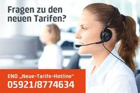 Neue ENO Tarif-Hotline informiert
