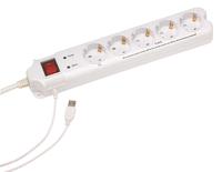 Kostensenker am PC-Arbeitsplatz - die EnerGenie 5-fach USB Master/Slave Steckdosenleiste