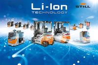 STILL hebt Effizienzpotenziale mit Lithium-Ionen-Batterien