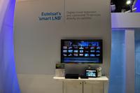 Eutelsat und Cisco zeigen mit smartLNB Technologie "Cloud video over satellite" auf der IBC