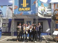 BAUER Maschinen Gruppe auf der Intermat