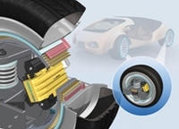 Der Automotor verschwindet - im Rad: Siemens VDO startet Entwicklung des eCorner-Moduls