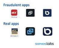 Falsche Freunde, falsche Apps: Sophos findet 167 gefälschte Handels- und Kryptowährungs-Apps