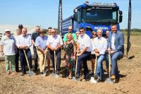 Spatenstich für neue Werkstatt Scania Mannheim/Plankstadt