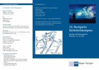 10. Stuttgarter Sicherheitskongress mit Fachausstellung