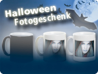 Schaurig-schönes Fotogeschenk zu Halloween - die Zaubertasse von printeria