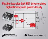 New gate driver extends TI's family of GaN FET driver ICs