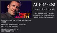 Boogie-Woogie-Star Martin Schmitt - Songbuch exklusiv bei CALLE ARCO