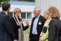 Sommer der Künstlichen Intelligenz - Bundesforschungsministerin Karliczek erhielt am Kompetenzzentrum ML2R Einblicke in Anwendungen des Maschinellen Lernens