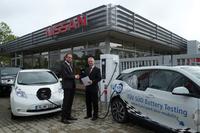 TÜV SÜD gibt grünes Licht für den ersten universellen Schnelllader bei Nissan in München