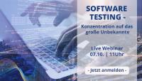 Software Testing - Konzentration auf das große Unbekannte